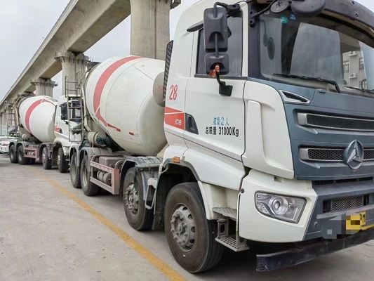 Camión mezclador de concreto usado cúbico SANY 12 montado SY412C-8S con motor Hino