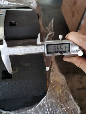 La planta de procesamiento por lotes por lotes 10877920 parte la resistencia al desgaste de la hoja PQ190C.5-1 para la bomba concreta de SANY