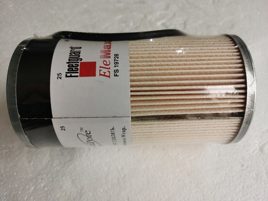 Elemento de filtro de combustible diésel 60017381, separador de agua FS19728 Fleetguard, repuestos originales originales para grúa sobre orugas SANY