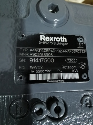 Bomba de émbolo B220301000394 A4VG140EP4D1/32R-NAF02F021DP R902155995 Rexroth para SANY