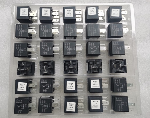 Hella Relay 4RD 933 332-09 5 PIN 24V Repuestos para máquinas de construcción 10/20A para SANY