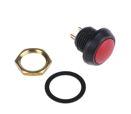 60319749 Interruptores de botón pulsador 59-512 RS 248-8907 400mA 32V RED (ITW) SPST para SANY Reacher Stacker