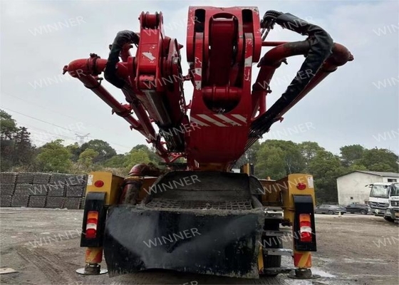 Eje usado 2019 de la bomba concreta 3 de la bomba de hormigón del camión 49M Segunda mano