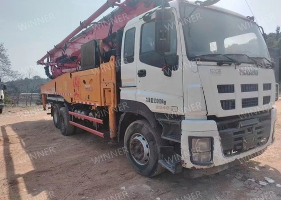 2016 Usado Camión bomba de concreto SANY 3 Eje SYM5339THBDW 490C-8S