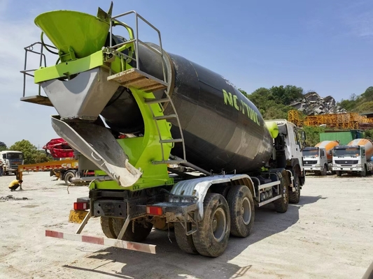 El camión del mezclador de Zoomlion utilizó la fabricación 2018 de los camiones del mezclador concreto de la segunda mano