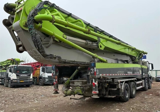 2021 Zoomlion 62M Camión de bombeo de hormigón usado con chasis BENZ